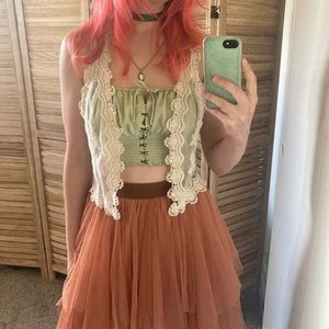 Fairycore Lace Vest